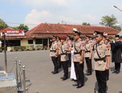 Sejumlah Perwira Polres Tegal Mendapat Promosi Jabatan