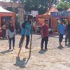 Lestarikan Permainan Tradisional, Puluhan Siswa SMA/ SMK Ikuti Lomba Estafet Egrang