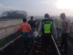 Pria Tak Dikenal Tewas Tertemper KA Manahan di Tonjong Brebes