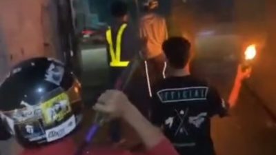 Polisi Buru Aksi Brutal Kelompok Remaja Lempar Bom Molotov ke Pemotor di Brebes