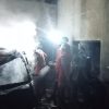 Baru Diparkir, Mobil Terbakar dan Lahap Rumah Pemiliknya di Kretek Brebes
