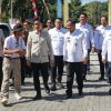 Ahmad Luthfi dan Taj Yasin Dampingi Gibran Tebar 50 Ribu Benih Ikan di Waduk Rowo Jombor