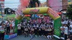 1.500 Pelari Meriahkan Color Fun Run Yogya Mall Tegal