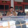Satpol PP Pemalang dan Bea Cukai Tegal Amankan 672.000 batang Rokok Ilegal
