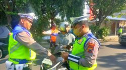 Polres Brebes Tindak 2.127 Pelanggar Lalu Lintas Selama Operasi Patuh Candi