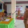 Kadus Baru Pruwatan Dilantik, Camat Bumiayu : Tak Siap Mental Bisa Viral