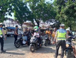 Kena Razia, Puluhan Pengendara Sepeda Motor Ditilang, Ini Alasannya