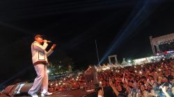 Bupati Ischak Jingkrak-Jingkrak di Nuansa Ceria, Denny Caknan, NDX dan Guyon Waton Bikin Slawi Ambyar