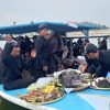 Ratusan Warga Ikut Larung Kepala Kerbau ke Tengah Waduk Cacaban