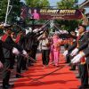 AKBP Lilik Ardhiansyah Jabat Kapolres Brebes, Disambut Tradisi Pedang 