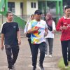 Yuk, Jogging di GOR Trisanja Slawi, Bakal Dibangun Running Track dan Jogging Track