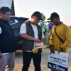Bupati Tegal Mas Ischak Bantu Pembangunan Jalan Dukuh Karangsari-Cipero