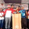 Ribuan Warga Ikuti Jalan Sehat HUT ke-80 RI di Kalierang Brebes