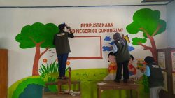 KKN Mahasiswa UMUS Brebes Bantu Revitalisasi Perpustakaan SDN 03 Gunungjaya