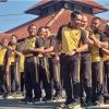 Lomba Bakiyak, Kapolres Tegal Adu Cepat dengan Wakapolres dan Kabagops