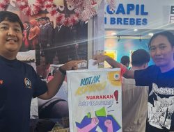 Kotak Aspirasi Jadi Ciri Stand Sekretariat DPRD Brebes di BBF Diserbu Warga
