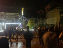 Aksi Solidaritas untuk Driver Ojol di Bumiayu Brebes Berakhir Ricuh, Massa Lempari Mapolsek dan Jebol Pagar