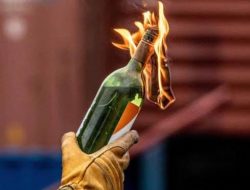 Bawa Bom Molotov, Seorang Pendemo Diamankan Warga Saat Masuk Kampung