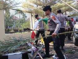 Paska Demo Ricuh di Tegal, Dua Polisi Terluka