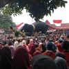 Semarak Karnaval Di Desa Pangkah, Warga Tampilkan Patung Raksasa Macan Kumbang Hingga Atraksi Tari Jaranan