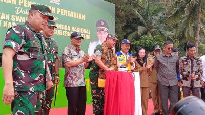 Kasad Jenderal TNI Maruli Simanjuntak Resmikan Pipanisasi Air Bersih di Brebes