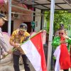 Warga Tegal Diajak Pasang Bendera Merah Putih, Polres dan Bakesbangpol Turun Langsung