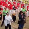 Bupati Brebes Pimpin Senam Massal Pembuka Festival SCTV 35 di Lapangan Asri Bumiayu