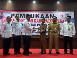 Bulan Dana PMI Kabupaten Tegal Dibuka, Panitia Targetkan Pemasukan Rp 2,4 Miliar