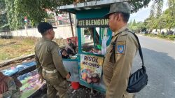 Pembangunan Koridor 1 Mulai Dikerjakan, Satpol PP Bina PKL di Jalan Gajah Mada Slawi