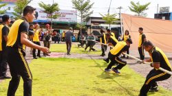 Ini Dia, Duel Seru TNI vs Polri di Tegal