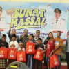Tangis dan Senyum Warnai Sunatan Massal HUT ke-80 RI di Brebes