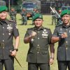 Tongkat Komando Yonif 407/ PK Kini Dipegang Letkol Inf Sisriyanto Ade Prasiska