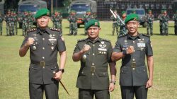 Tongkat Komando Yonif 407/ PK Kini Dipegang Letkol Inf Sisriyanto Ade Prasiska