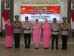 Penyegaran, Dua Kapolsek Dilantik