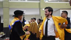 Gian Mario Capriori Asal Italia, Dikukuhkan Jadi Mahasiswa UPS Tegal