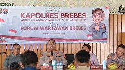 Kapolres Brebes Silaturahmi dengan Wartawan, Ajak Perangi Hoaks dan Jaga Kamtibmas