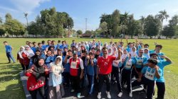 Karyawan Dinkes dan Siswa SMA Jalani Tes Kebugaran Jasmani