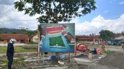 Desa Pruwatan Brebes Bangun GOR Rp 2 Miliar, Dikerjakan Bertahap