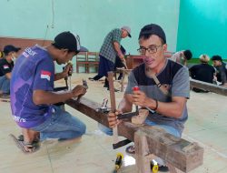 30 Warga Desa Kalierang Brebes Ikuti Pelatihan Pertukangan Furniture, Dapat Peralatan dan Uang Saku