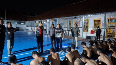 Tim Gabungan Razia Lapas Brebes, Amankan Sejumlah Barang Terlarang