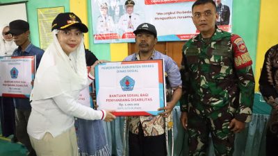 Bupati Paramitha Serahkan Bantuan Bagi 150 Disabilitas di Brebes, Ini Tujuannya