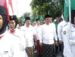 Kirab Resolusi Jihad Kabupaten Tegal, Ribuan Warga NU Turun ke Jalan