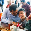Ahmad Luthfi Berbagi Hangat dengan Anak Difabel Lewat Semangkuk Soto di Semarang