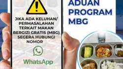 Inilah Hotline Aduan Kasus Keracunan Menu MBG Resmi Yang Disediakan Pemprov Jateng
