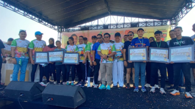 HUT Ke- 77 RSUD dr Soeselo Slawi, 1.400 Runner Meriahkan Mlayu Karo Mas Bupati