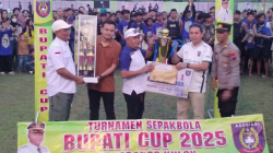 Final Bupati Cup 2025 di Grobog Kulon, Purnel FC Kalahkan Sundul Langit Lewat Adu Finalti