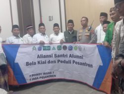 Aliansi Santri Alumni Bela Kyai dan Peduli Pesantren Kabupaten Tegal Laporkan Trans 7 Ke Polres Tegal