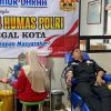 Polres Tegal Kota Siap Bantu Ketersediaan Pasokan Darah PMI