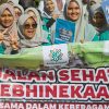 Dengan Semangat Kebhinekaan, Santri Salatiga Gelar Jalan Sehat untuk Menumbuhkan Persaudaraan Antarumat Beragama