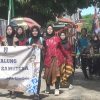 Pawai Taaruf Milad Muhamadiah di Wanasari Semarak